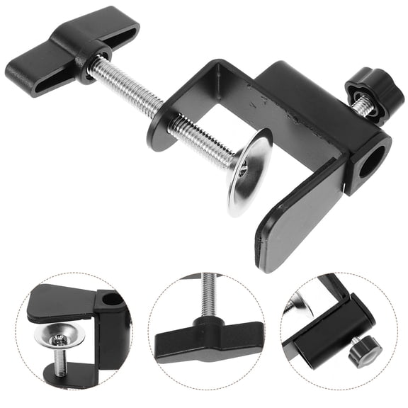 MERRYHAPY Adjustable Universal Metal Clamp, 1 Piece, Compact 3.54 x 2.95 x 1.18 Inches, and Versatile Tool