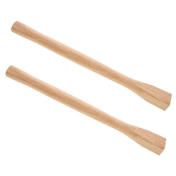 MERRYHAPY Beech Wood Hoe Handle Replacement Comfortable Grip 2pcs