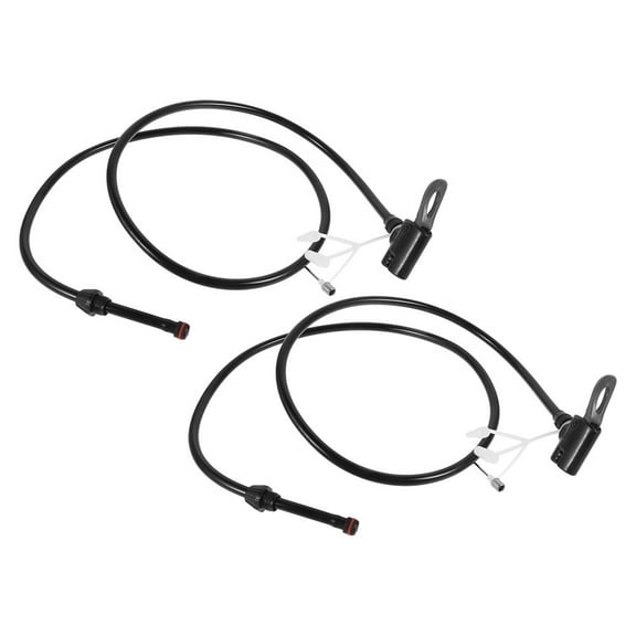 MERRYHAPY Black Hand Pump 2-Pack for Cyclists and Sports Enthusiasts with Quick and Easy Inflation