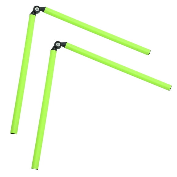 MERRYHAPY 2Pcs Soccer Football Agility Poles Portable ABS Training Rods for Sports Practice and Fan Gear Equipment