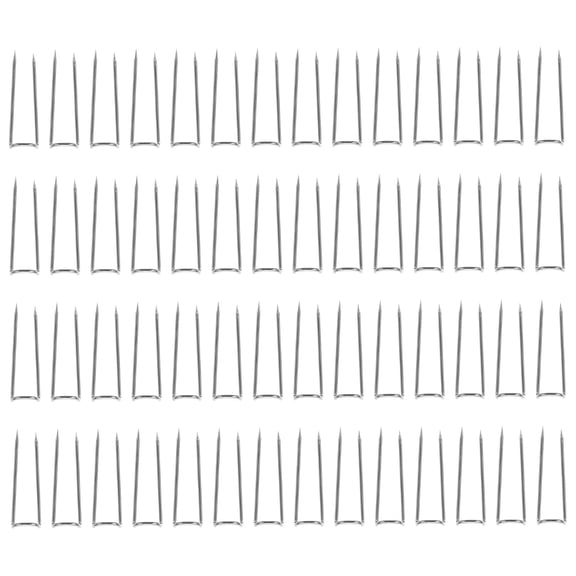 MERRYHAPY 200-Pack U-Shaped Stainless Steel Sewing Needles for Quilting, Embroidery, Crafts, and General Sewing Projects