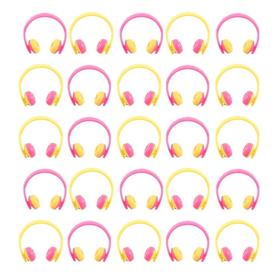 MERRYHAPY 25 Pcs Dollhouse Accessories Assorted Color PVC Miniature Decor for Dollhouse Scene and Back to School Play