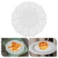 thumbnail image 1 of MERRYHAPY Versatile White Lace Paper Doilies for Baking and Fried Foods, 1 of 8