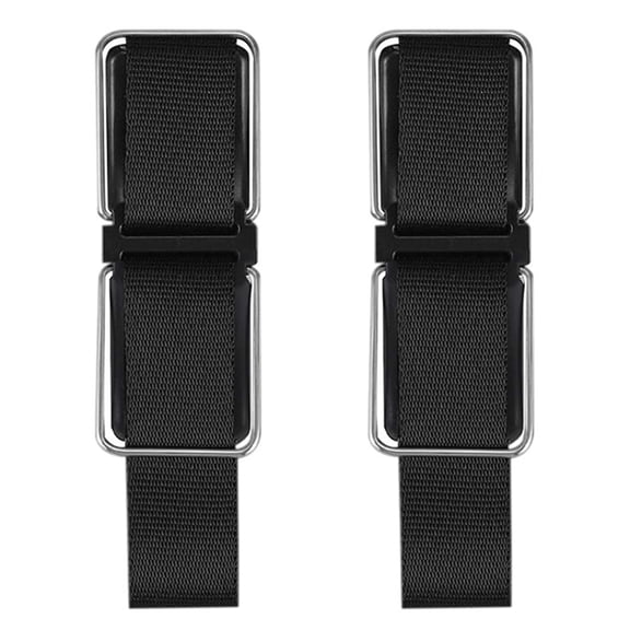 MERRYHAPY 2Pcs Black Phone Hand Strap Grip Soft Braided Finger Loop Kickstand Holder for Mobile Phones