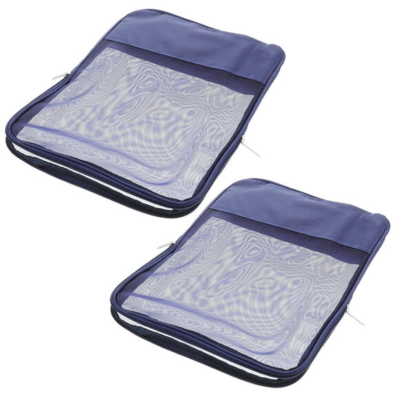 MERRYHAPY 2-Pack Nylon Travel Storage Bags 13.4x10.2 Inches Organizer Pouches for Clothes and Accessories