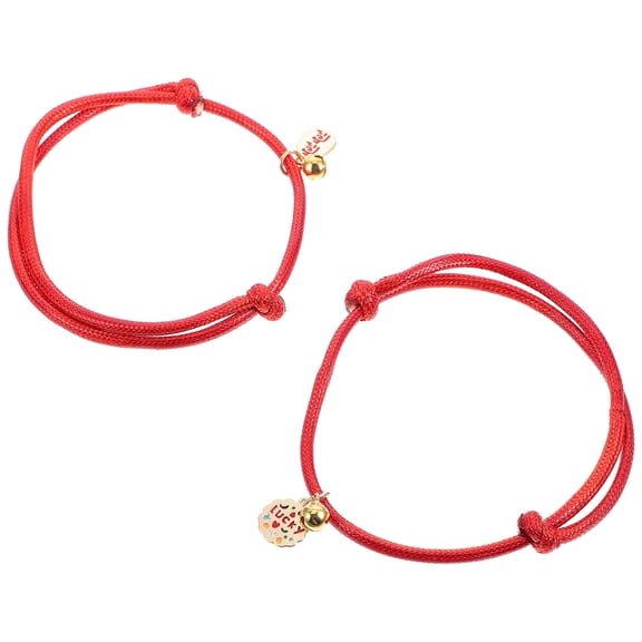 MERRYHAPY 2Pcs Dog Decorative Collar Red Woolen Thread for Dogs in Festive Atmosphere