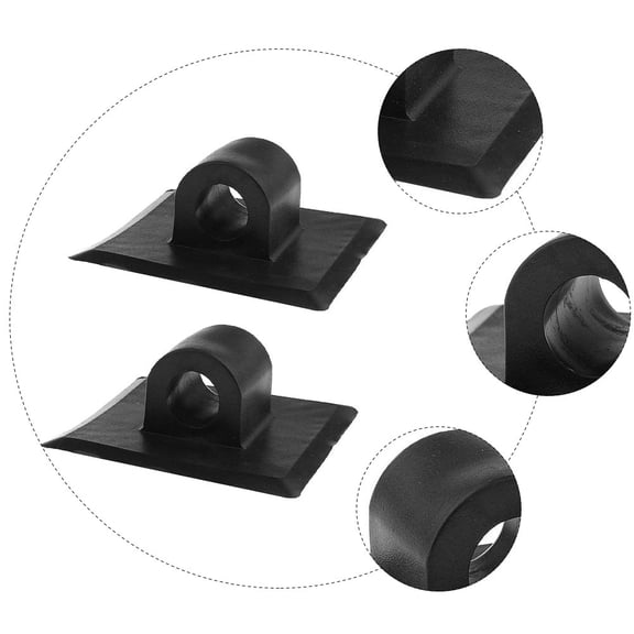 MERRYHAPY 2Pcs Easy Install Motor Mount Clip Mounting Brackets for Kayak Canoe and Boat Use