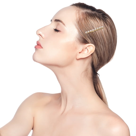 MERRYHAPY 2-Pack Golden Rhinestone Hair Combs Alloy Hair Accessories for Women and Girls