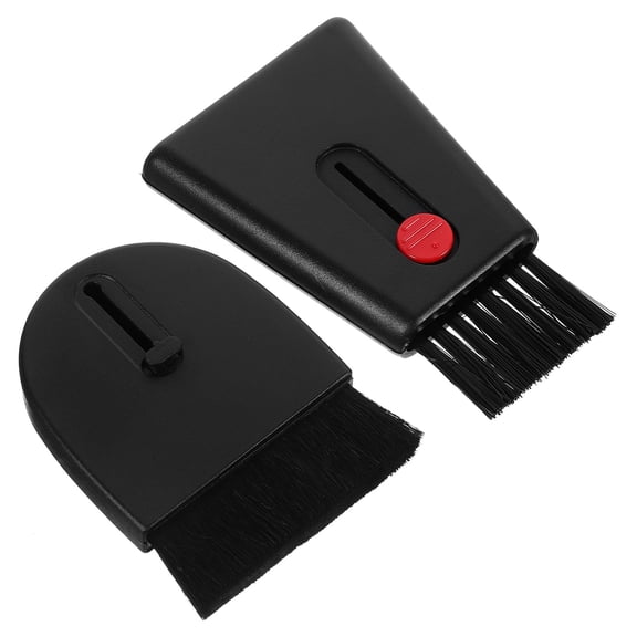 MERRYHAPY Black PP Screen Cleaning Tool for Laptops, Computers, Keyboards - 2 Pack, Easy to Use and