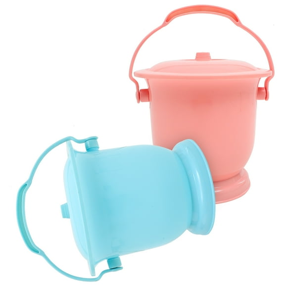 MERRYHAPY 2-Pack Portable Urinal for Adults, PP Plastic Travel Potty for Home, Car, Camping, and Outdoor Use