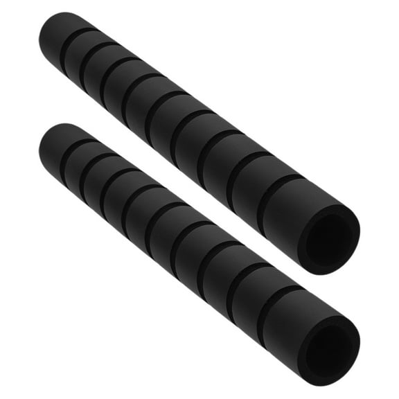 MERRYHAPY Home Gym Pull-Up Bar with Soft Black Sponge Grip and Anti- Sleeves, 2 Pieces for Fitness Workouts