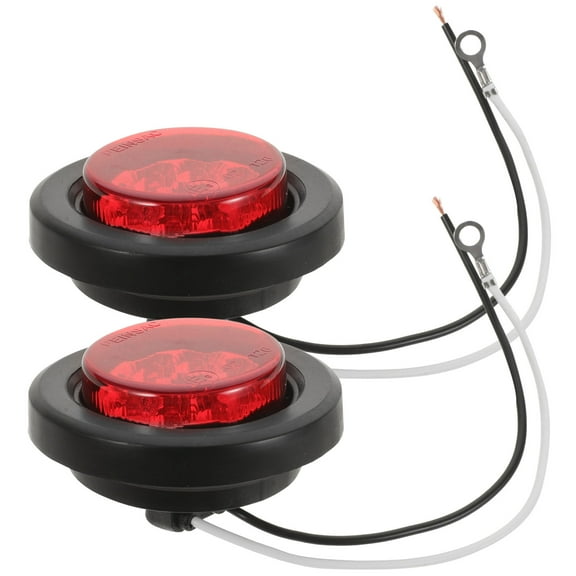 MERRYHAPY 2-Pack Red LED Car Brake , Easy Installation, Vehicle Safety Replacement Lamps