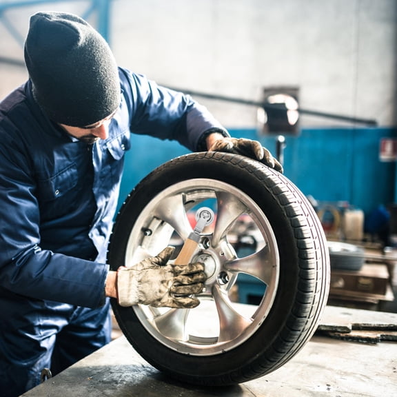 MERRYHAPY Hand Roller Tire Patch Tool Wooden Portable Repair Kit 2 Pieces for Motorcycle Tire Repair