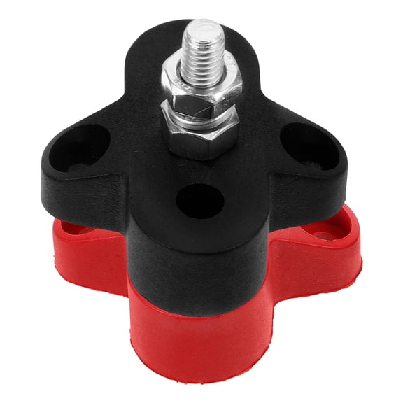 MERRYHAPY 2-Pack Battery Bus Bar Terminal Block for Automotive Use with Metal Construction and Easy Installation