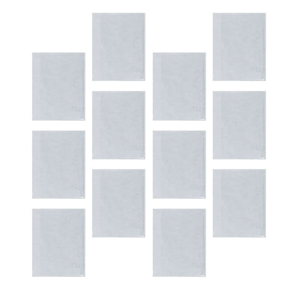MERRYHAPY 30-Pack Clear Card Sleeves with Self-Adhesive Back for Home, Office, School Storage and