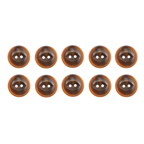 MERRYHAPY Simple Vintage Buttons, Brown, Durable for Sweaters and Jackets
