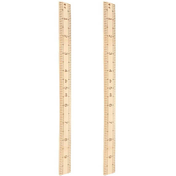 MERRYHAPY 36Pack Ruler for Clothing Cutting Sewing Projects Handicrafts Precise Durable Versatile Tool
