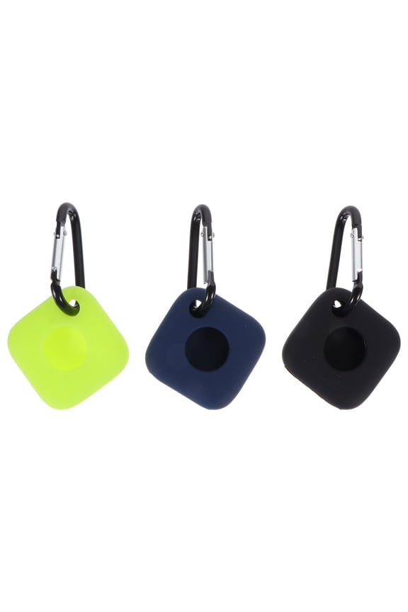 3Pcs Silicone Protective Case Accessory for Tracker Simple Design Comfortable Touch