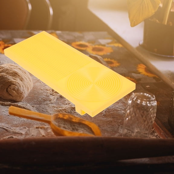 MERRYHAPY Gnocchi Boards Yellow ABS Resin Easy Fancy Food Making Kitchen Tools 3Pcs