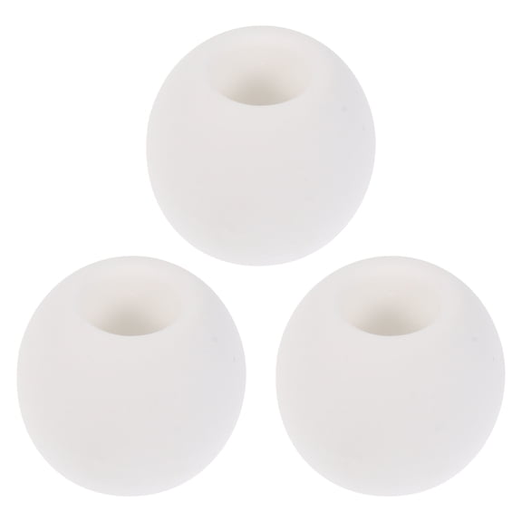 MERRYHAPY 3Pcs Diatomite Toothbrush Holders White Water Absorption Bathroom Rack Set