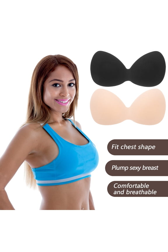 4Pcs Sports Bra Pads Inserts Reusable Washable Pads for Women 10.24.71.2in