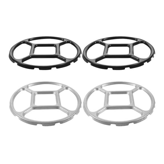MERRYHAPY 4-Piece Non-Wok Trivet Set for Gas Stove, Kitchen Accessory with Assorted Colors, and Sturdy Design