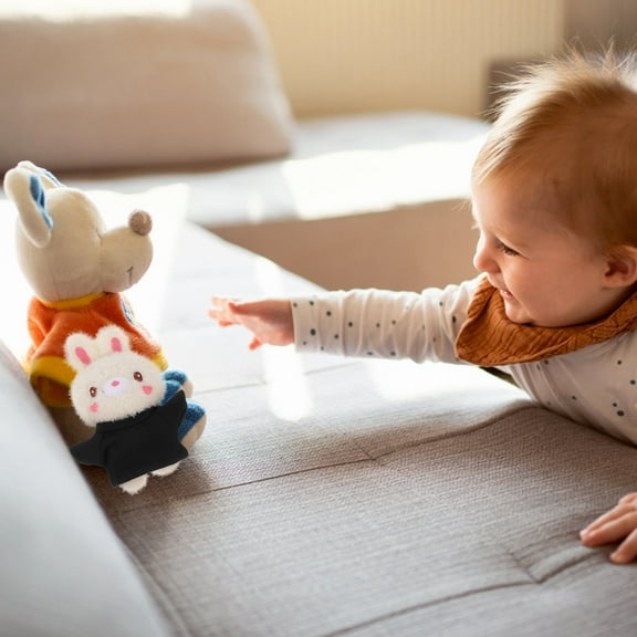 MERRYHAPY 4-Pack Black Bear Plush Shirt Soft Comfortable Clothing for Stuffed Animals and