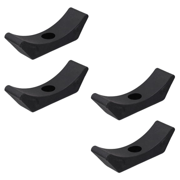 4pcs Dumbbell Rack Weight Tree Stand Holder with Plastic Cradles Wall Bracket Double Layer Fitness Dumbbell Storage Organizer