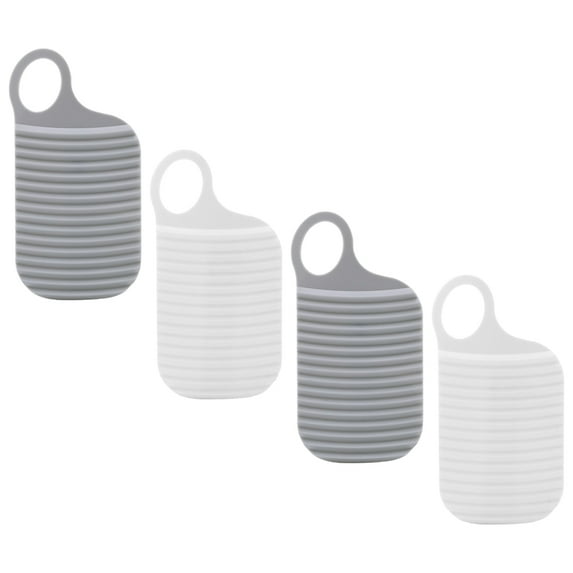 MERRYHAPY 4Pcs Folding Hand Washboard with Sturdy Material for Laundry Cleaning