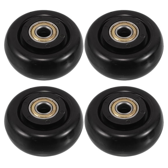 MERRYHAPY Furniture Casters, Black Nylon, Easy Replacement, Versatile Use, 4Pcs