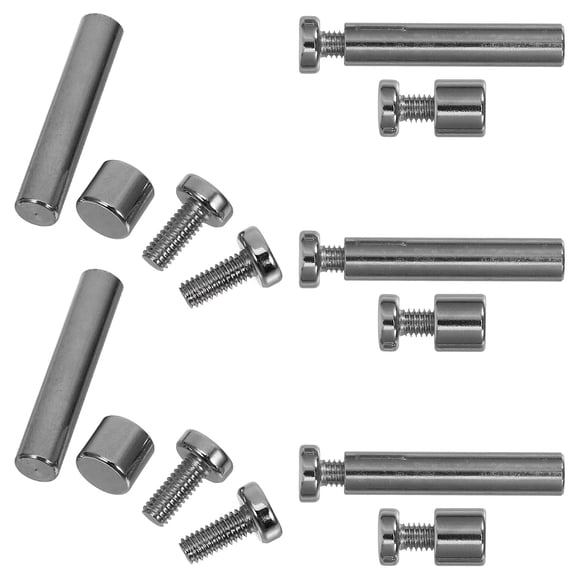 MERRYHAPY Iron Standoff Screws for Photo Frames and Guitars, Hardware Accessories, Pack of Multiple Sizes