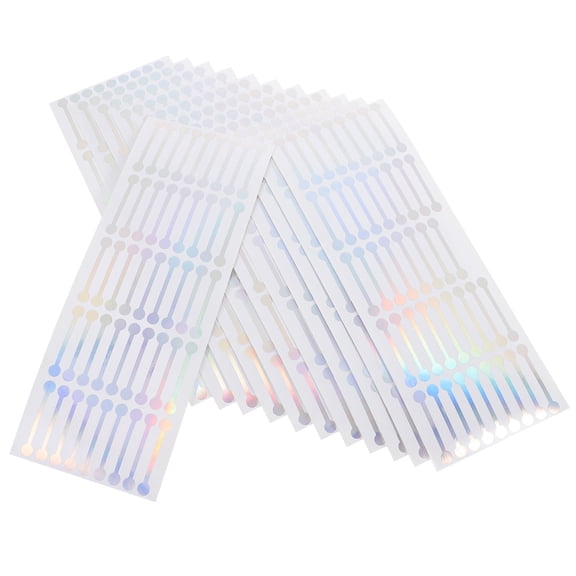MERRYHAPY 500Pcs PVC Sealing Labels for Sealing and Protecting