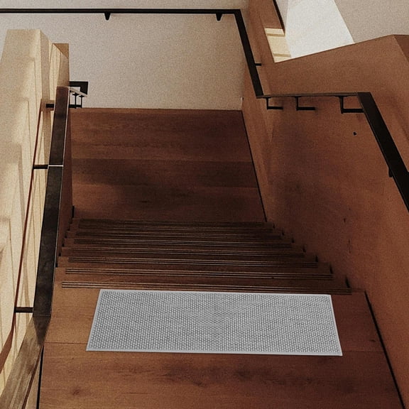 MERRYHAPY 5Pcs Home Stair Treads Non Skid Mats with Anti Slip Material for Wood Tile and Concrete