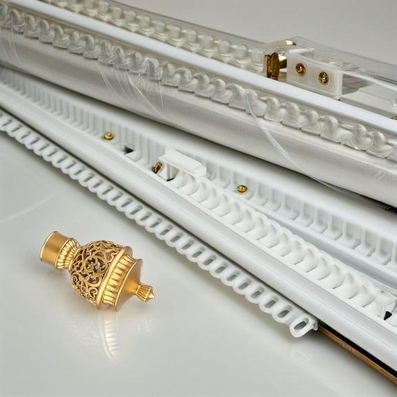 MERRYHAPY 6-Pack Curtain Rod End Caps Decorative Finials for Roman Drapery Rods Window Treatment Accessories