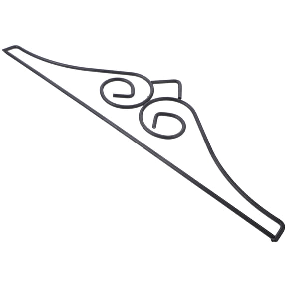 MERRYHAPY Black Garden Flag Hanger for Outdoor Use, 1PC Decorative Holder for Special Days and Seasonal Flags