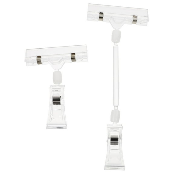 MERRYHAPY 6-Pack Assorted Color Price Clips Label Holders for Supermarket and Retail Price Display