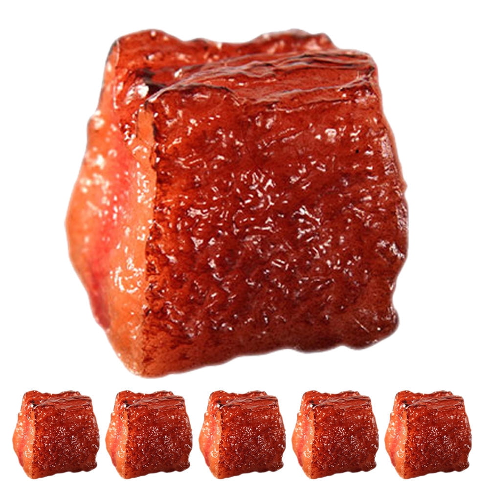 Fake Cooked Meat SUPVOX Realistic Fake Meat Model Artificial Beef ...
