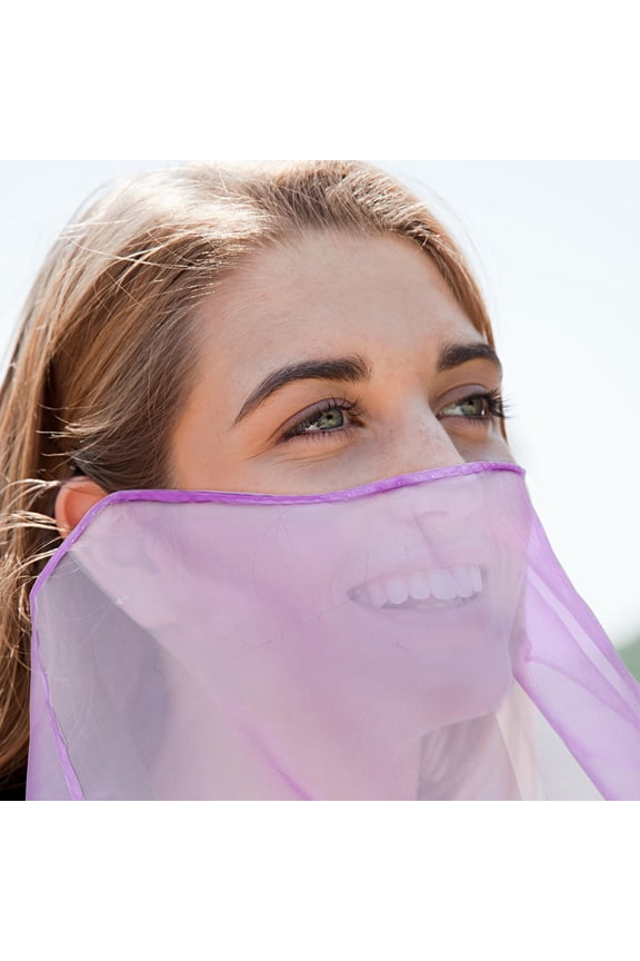 7-Pack Outdoor Silk Neck Scarves with Cooling Effect, Lightweight Breathable for Sports and Daily Wear