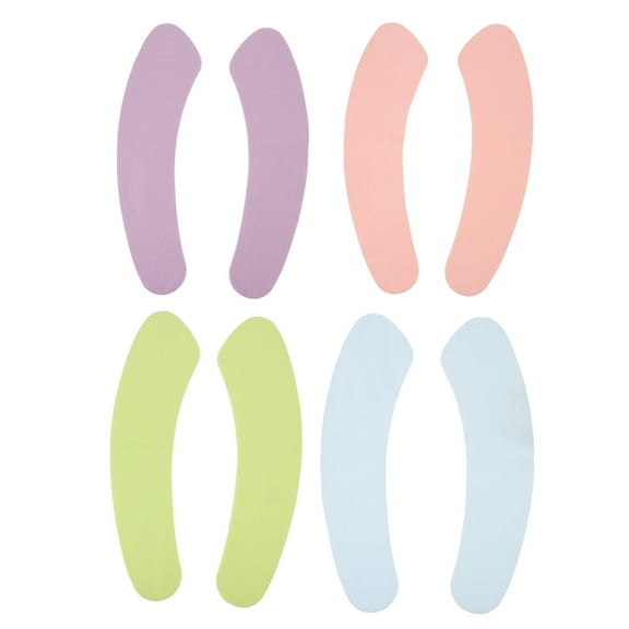 MERRYHAPY 8 Pairs Self-Adhesive Toilet Seat Cushions Soft Bathroom Pads Easy to Clean Comfortable and Convenient