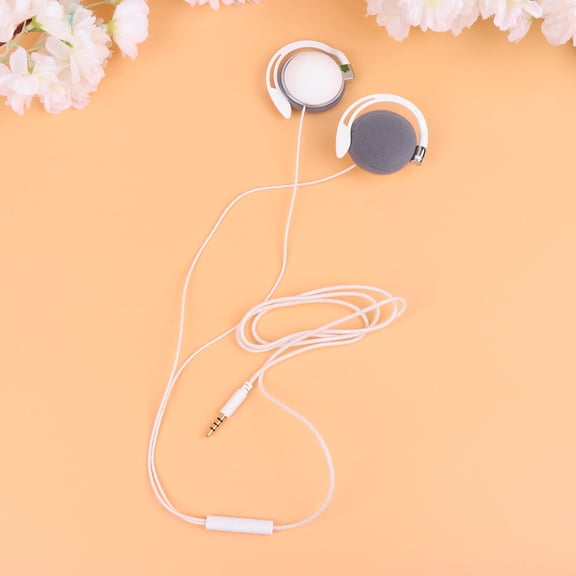 MERRYHAPY Lightweight White Neck Hanging Sports Headset with Multi Platform Music Support