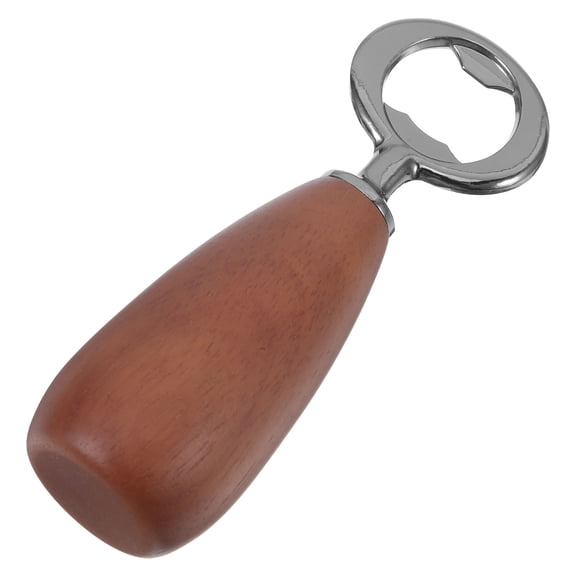 MERRYHAPY Portable Wooden Bottle Opener Lever for Easy Soda and Beer Cap Removal At Home
