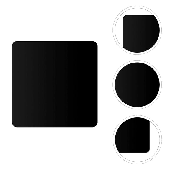 MERRYHAPY 1Pc Reflective Black Acrylic Photography Backdrop Board for Desktop and Handheld Use