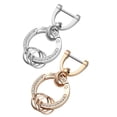 thumbnail image 1 of MERRYHAPY 2Pcs Keychain Charm Pendant Bling Key Chain Rings Decorative and Practical, 1 of 8