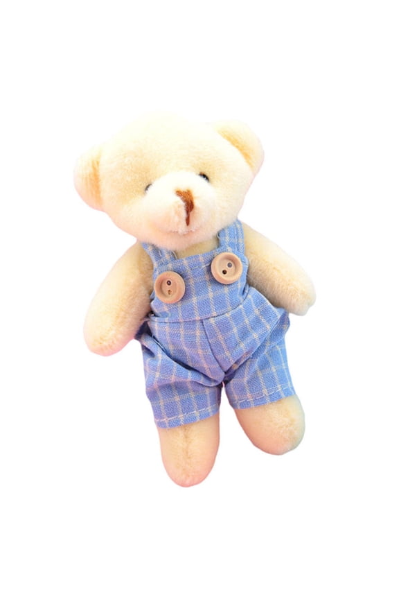 Plush Bear Keychain Pendant for Bags and Backpacks, Lightweight Hanging Accessory Charm