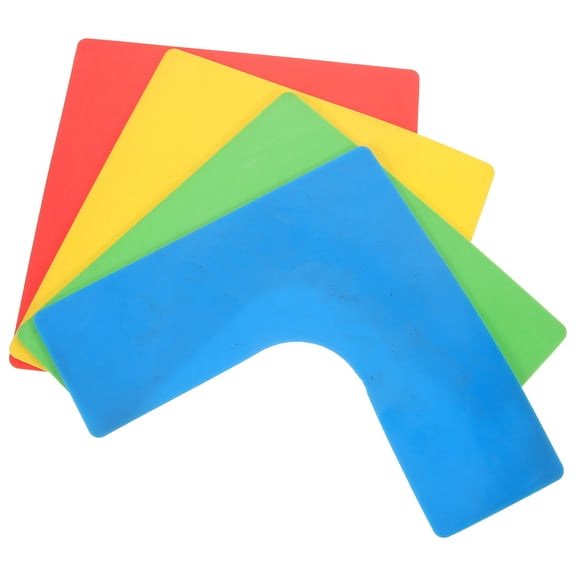 MERRYHAPY Durable Non-Slip Right Angle Markers for Basketball Soccer Baseball