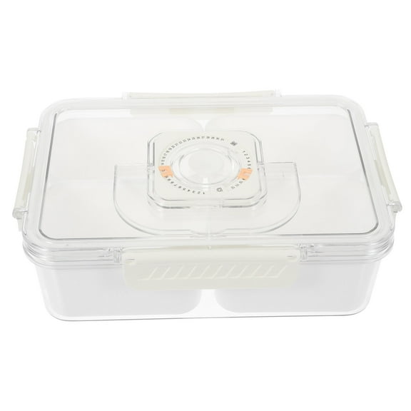 MERRYHAPY cate Transparent Spice Box for Easy Content Check and Storage