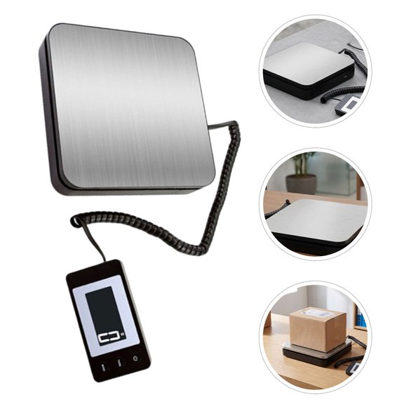MERRYHAPY Compact High Accuracy Electronic Package Scale with USB and Battery Power for Shipping and Travel