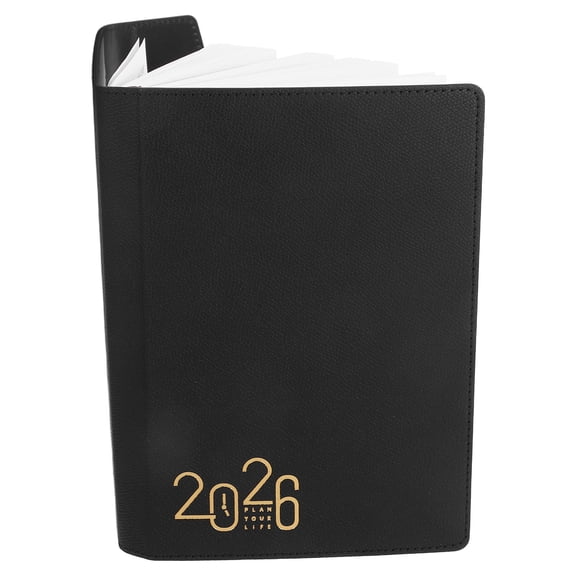 MERRYHAPY Daily Planner & Personal Organizer Black - 1 Pack for Individual Scheduling and Time Management