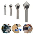 thumbnail image 2 of Bonsicoky 4-Piece Countersink Chamfer Tool Set - HSS Deburring Tools For Metal & Wood (2-20mm) 2 of 10