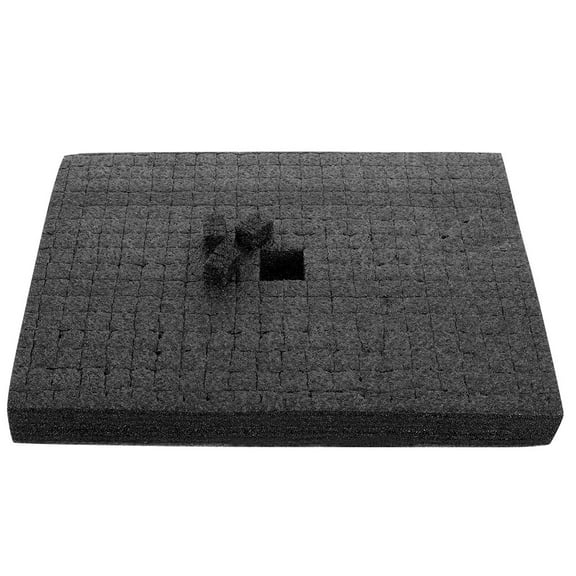 MERRYHAPY Cut to Fit Black Foam Case Inserts Lightweight Protective Foam Blocks for Transport and Storage
